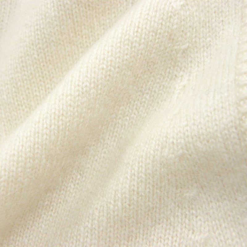 Olde H ＆ Daughter カシミヤニット white smoke Olde H & Daughter ／ オールドエイチアンドドーター カシミヤ