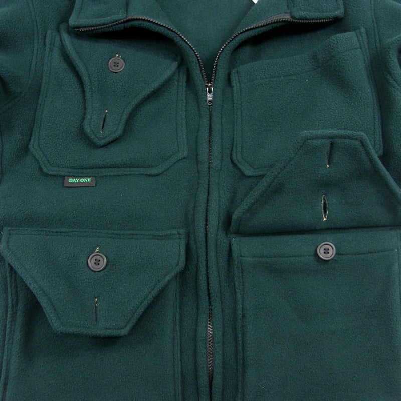 DAY ONE CAMOUFLAGE ／ デイワンカモフラージュ 軽量 厚手 フリース