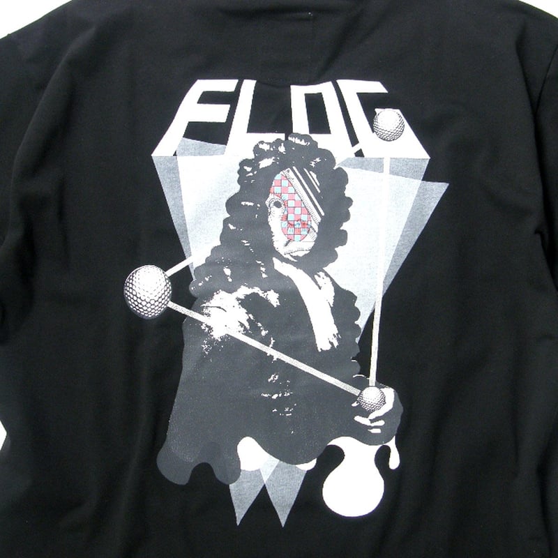 Flog Golf Club フロッグゴルフ モックネック ホワイト サイズL メンズ