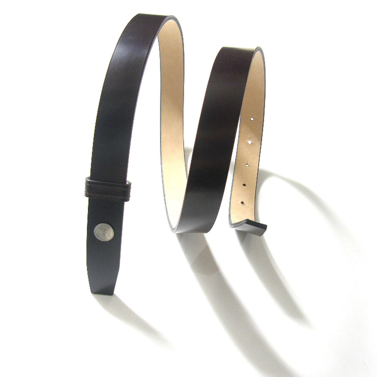 【一度のみ使用】 Peco Club レザー ベルト ブラック TOKYO LEATHER CLUB × JOURNAL STANDARD ／ トーキョーレザ