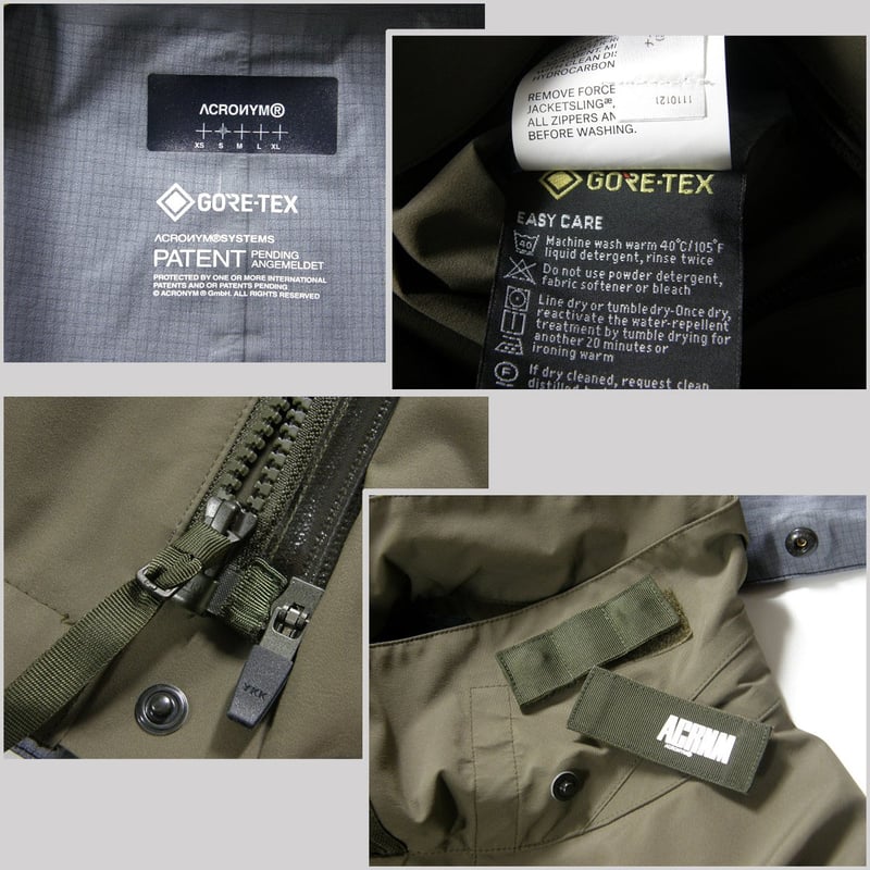 ACRONYM × GORE-TEX PRO / アクロニウム × ゴアテックス プロ ACRONYM × GORE-TEX PRO / アクロニウム × ゴアテックス プロ