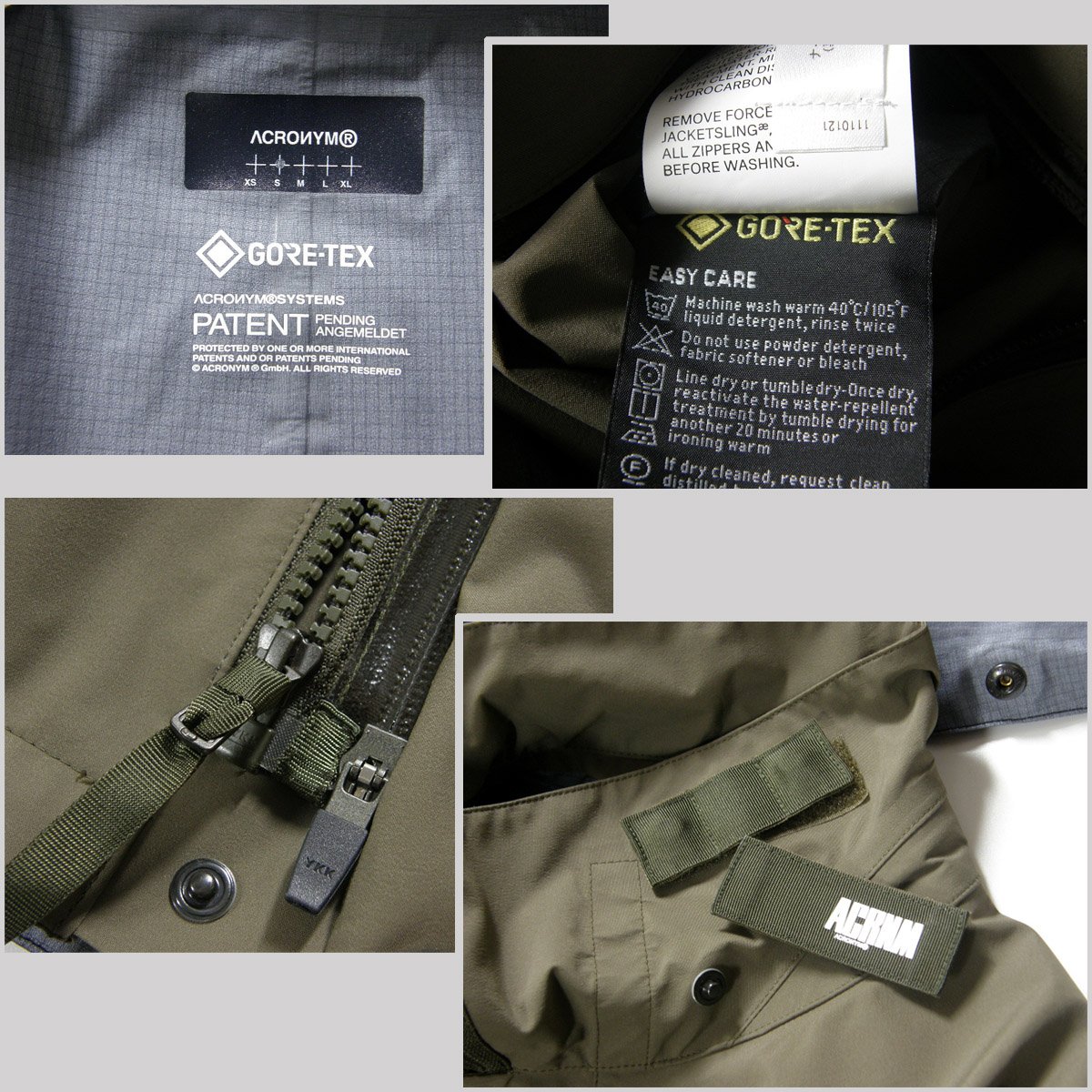 ACRONYM × GORE-TEX PRO / アクロニウム × ゴアテックス プロ ACRONYM × GORE-TEX PRO / アクロニウム × ゴアテックス プロ