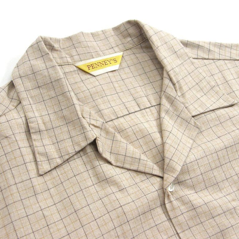 PENNEY'S ／ ペニーズ 半袖シャツ タッターソールチェック