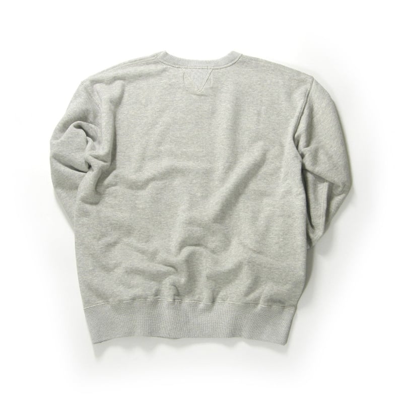 Stead ／ ステッド ダブルVガゼット 吊り裏毛 スウェット 日本製