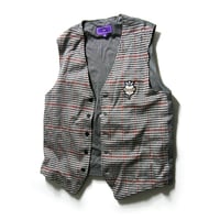 BEAMS GOLF PURPLE LABEL × Airshut ／ ビームスゴルフ パープルレーベル × エアシャット　防風 撥水 ストレッチ ベスト レッド ｜ 春 秋冬　（No.330248）