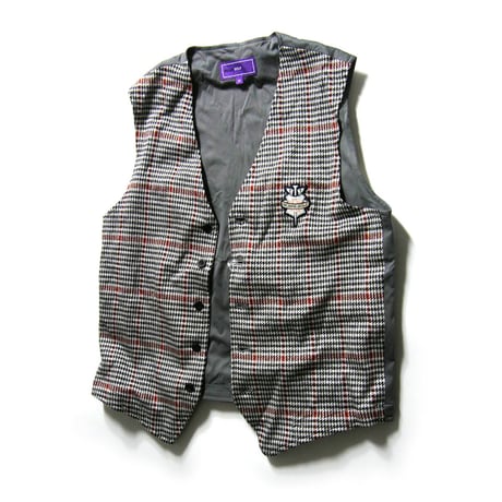 BEAMS GOLF PURPLE LABEL × Airshut ／ ビームスゴルフ パープルレーベル × エアシャット　防風 撥水 ストレッチ ベスト レッド ｜ 春 秋冬　（No.330248）