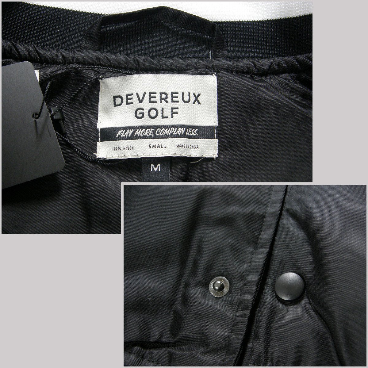 DEVEREUX GOLF / デヴァローゴルフ ボンバージャケット 軽量 DEVEREUX GOLF / デヴァローゴルフ ボンバージャケット 軽量