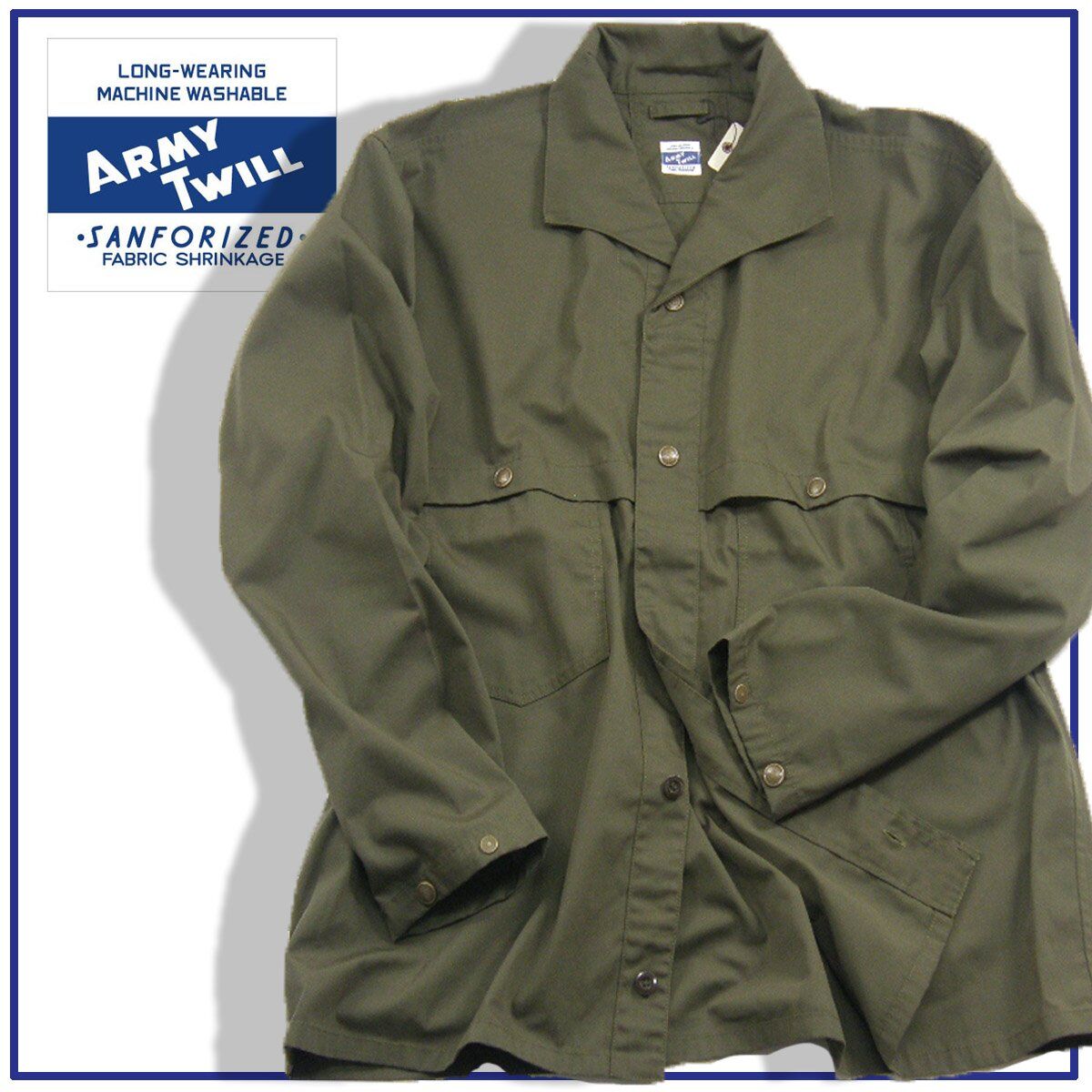 ARMY TWILL / アーミーツイル シャツジャケット アウター