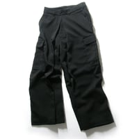 ALMOSTBLACK ／ オールモストブラック　ワイド カーゴパンツ 日本製 M-65 フィールドパンツ ワイドパンツ ｜ オールシーズン　（No.370749）
