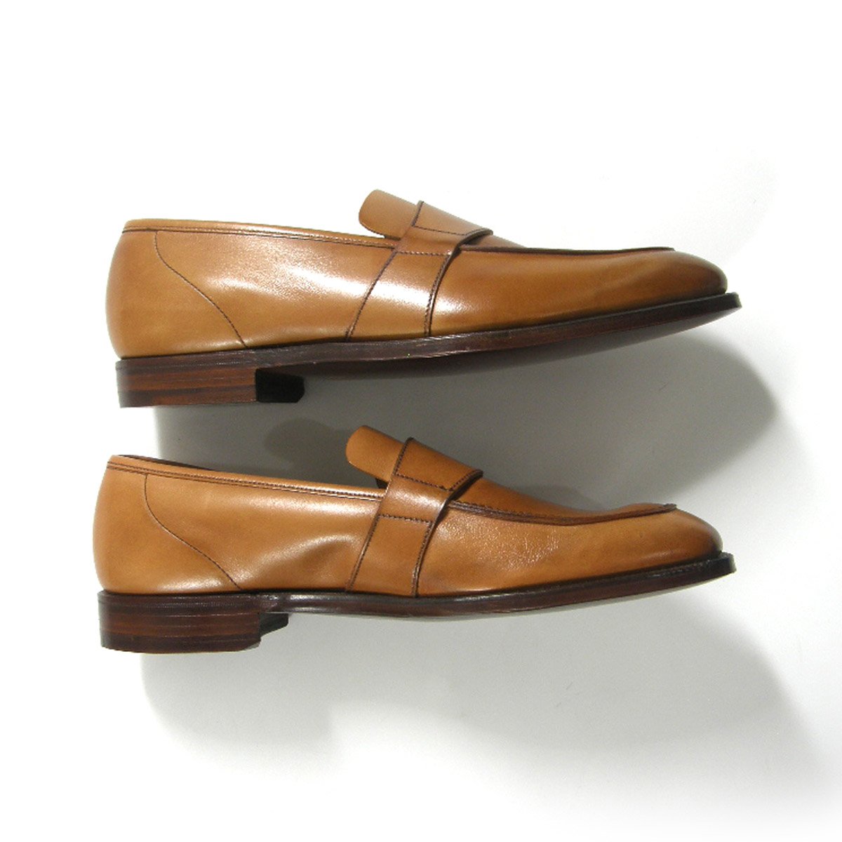 【未使用品】ジョージクレバリー　名作ローファーOWEN ブラウン George Cleverley ／ ジョージクレバリー OWEN オーウェン ローファー