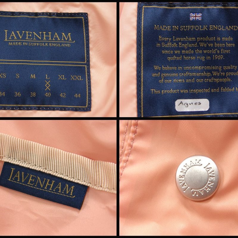 LAVENHAM × L'ECHOPPE / ラベンハム レショップ コート イギリス