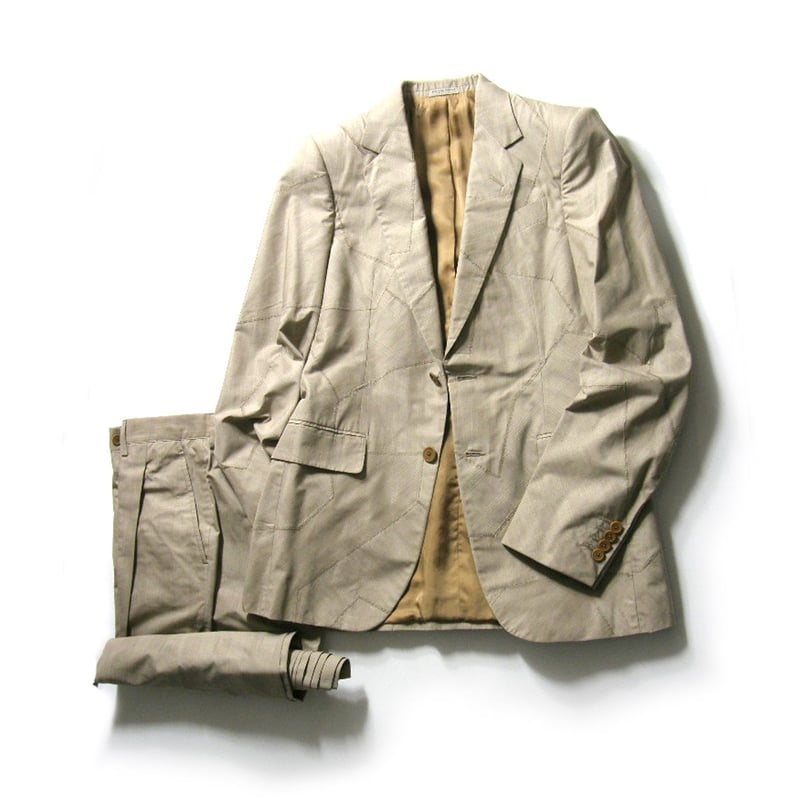BOTTEGA VENETA ／ ボッテガヴェネタ パッチワーク セットアップスーツ