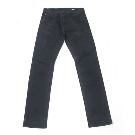 DKNY ／ ダナキャランニューヨーク　ストレッチ ブラックデニム パンツ 日本製 スリム デニム ジーンズ ジーパン ブラック ディーケーエヌワイ ｜ オールシーズン　（No.261641）