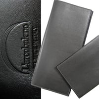 L'arcobaleno ／ ラルコバレーノ　トラベル 2点セット イタリア製 長財布 トラベルケース パスポートカバー チケットケース レザー 牛革 トラベル 旅行 出張 推し活