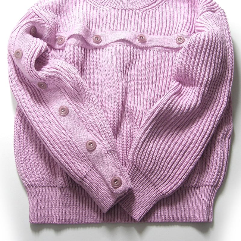 Omar Afridi ／ オマールアフリディ コットンニット クルー