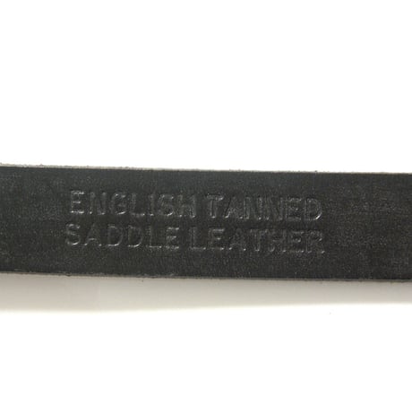 HALCYON BELT COMPANY ／ ハルシオンベルトカンパニー　ベルト 英国製 バーミンガム スターリングシルバー STERLING SILVER 925 サドルレザー ｜ オールシーズン