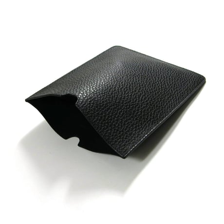 JEANPAULKNOTT ／ ジャンポールノット　A5サイズ iPad タブレット ケース カーフレザー グレイン エンボス ブラック ｜ オールシーズン　（No.280364）