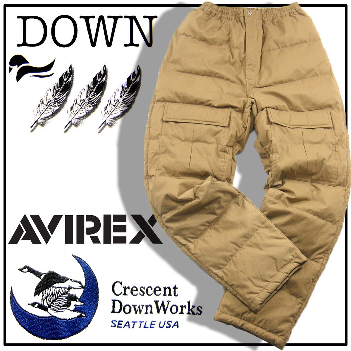 AVIREX × CRESCENT DOWN WORKS ／ アヴィレックス × クレセントダ