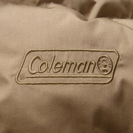 Coleman ／ コールマン　フード取り外し可 ダウンジャケット ダウンパーカー 90年代 レトロアウトドア ベージュ ｜ 秋冬　（No.352213）