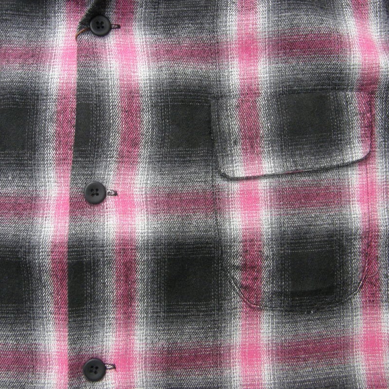 AMIRI ピンクフランネルシャツ