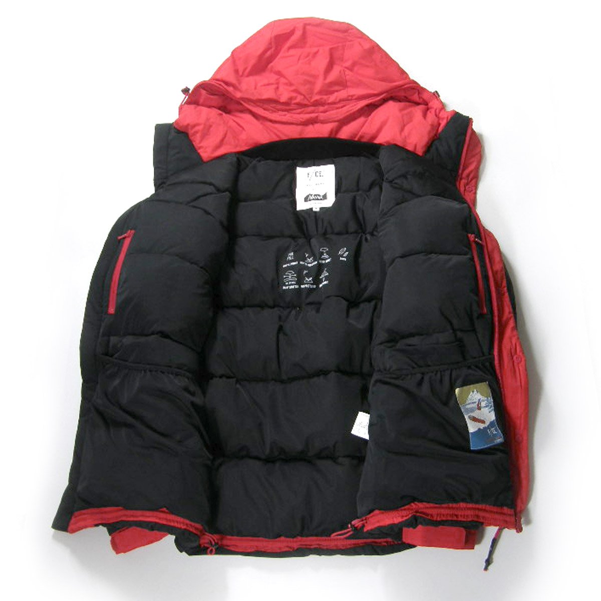 F/CE. × NANGA × 河田フェザー ／ エフシーイー × ナンガ 軽量 透湿