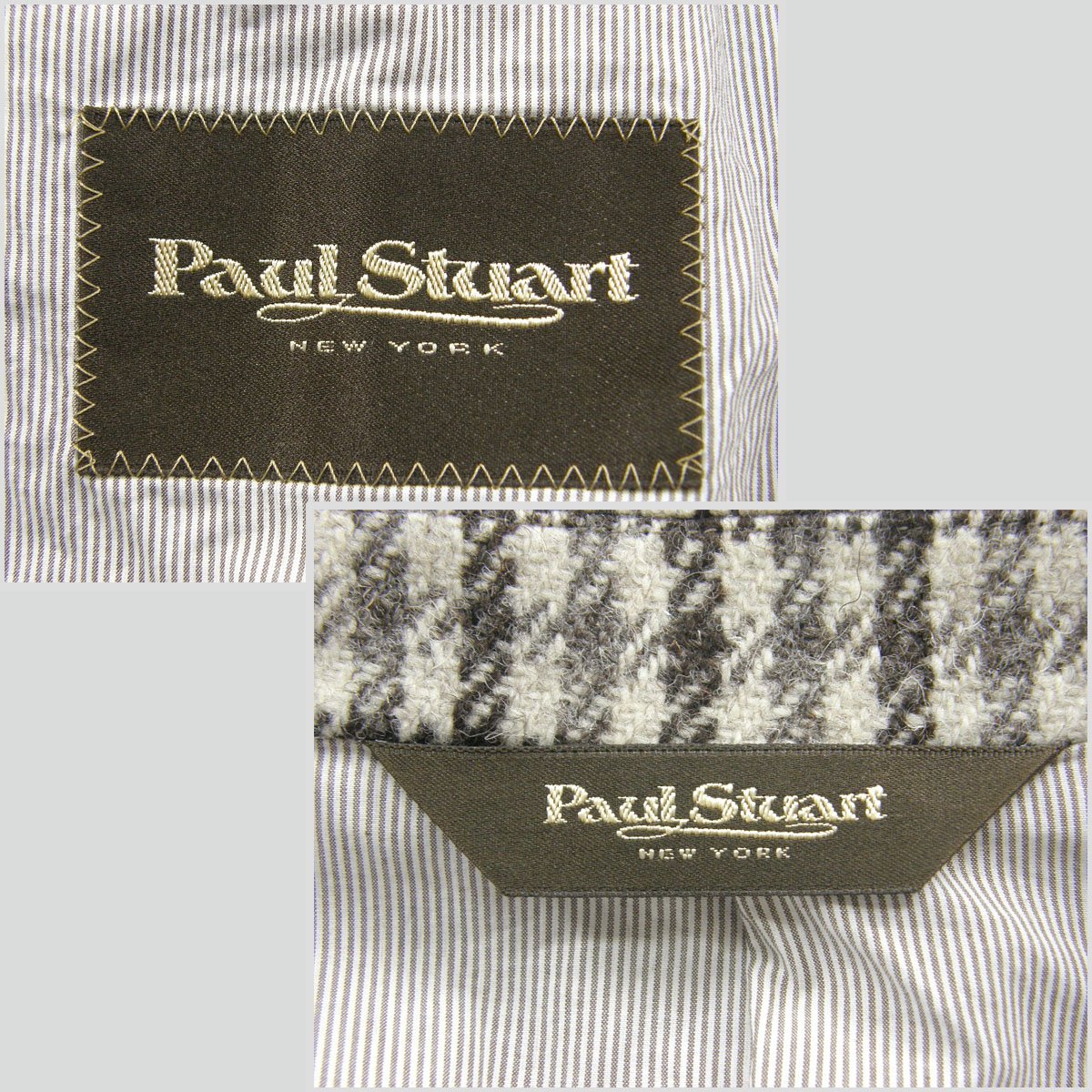 Paul Stuart / ポールスチュアート ツイード ジャケット 日本製 Paul Stuart / ポールスチュアート ツイード ジャケット 日本製