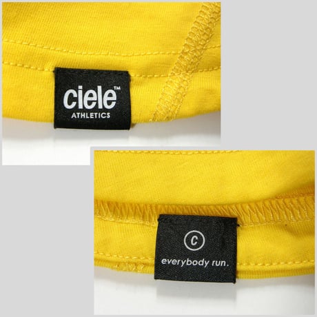 ciele athletics ／ シエル アスレチックス　天然抗菌 吸湿速乾 Tシャツ 防臭 リフレクター オーガニックコットン ｜ オールシーズン