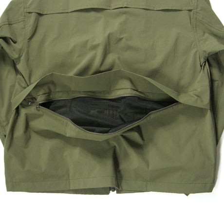 Coleman × CORDURA ／ コールマン × コーデュラ　強ストレッチ ジャケット 大容量 マルチポケット 防水 耐久 通気 アウター グリーン ｜ 春 秋冬 雨の日