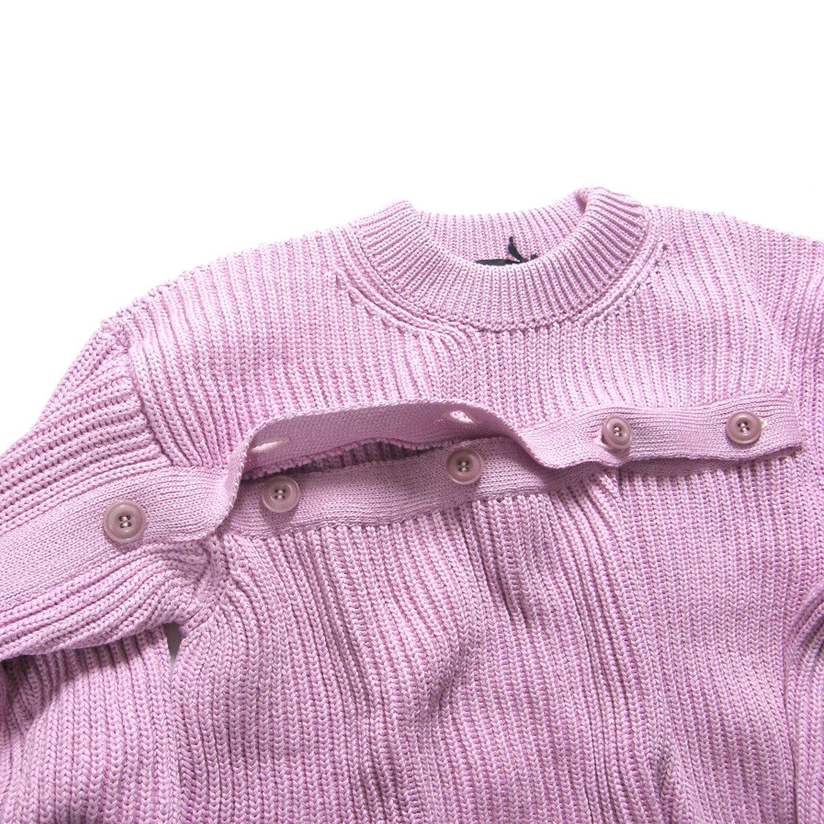 Omar Afridi ／ オマールアフリディ コットンニット クルーネック