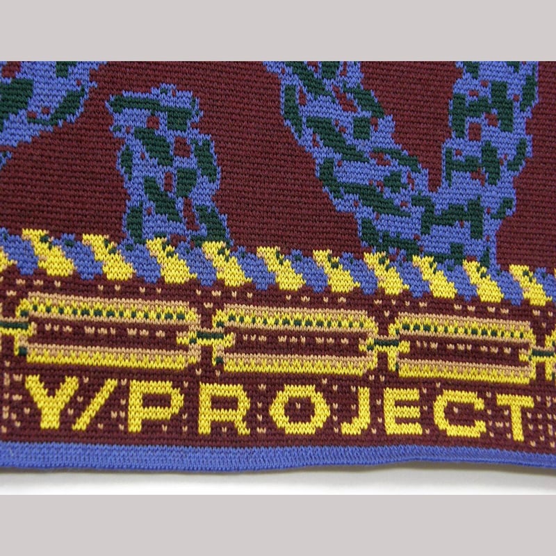 Y/PROJECT / ワイプロジェクト メリノウール 大判 スカーフ
