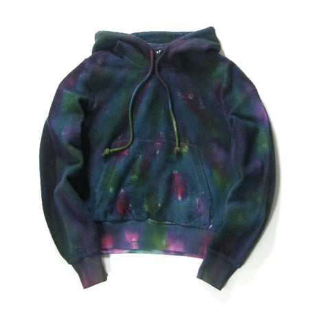 Acne Studios ／ アクネストゥディオズ　表面起毛 パーカー タイダイ コットン スウェット フーディー ｜ 秋冬　（No.370644）