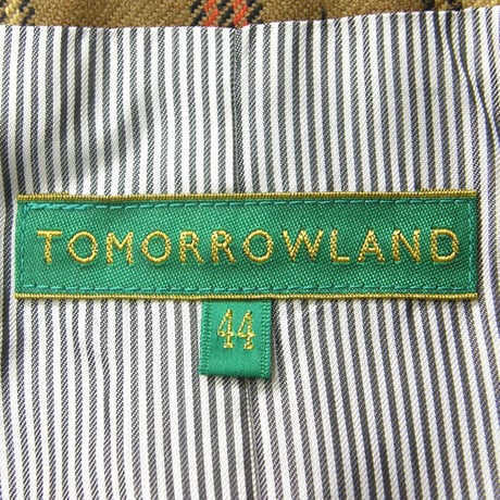 TOMORROWLAND × Lochcarron of Scotland ／ トゥモローランド × ロキャロン　ウール ベスト タータンチェック ブロンド ｜ 春 秋冬　（No.270273）