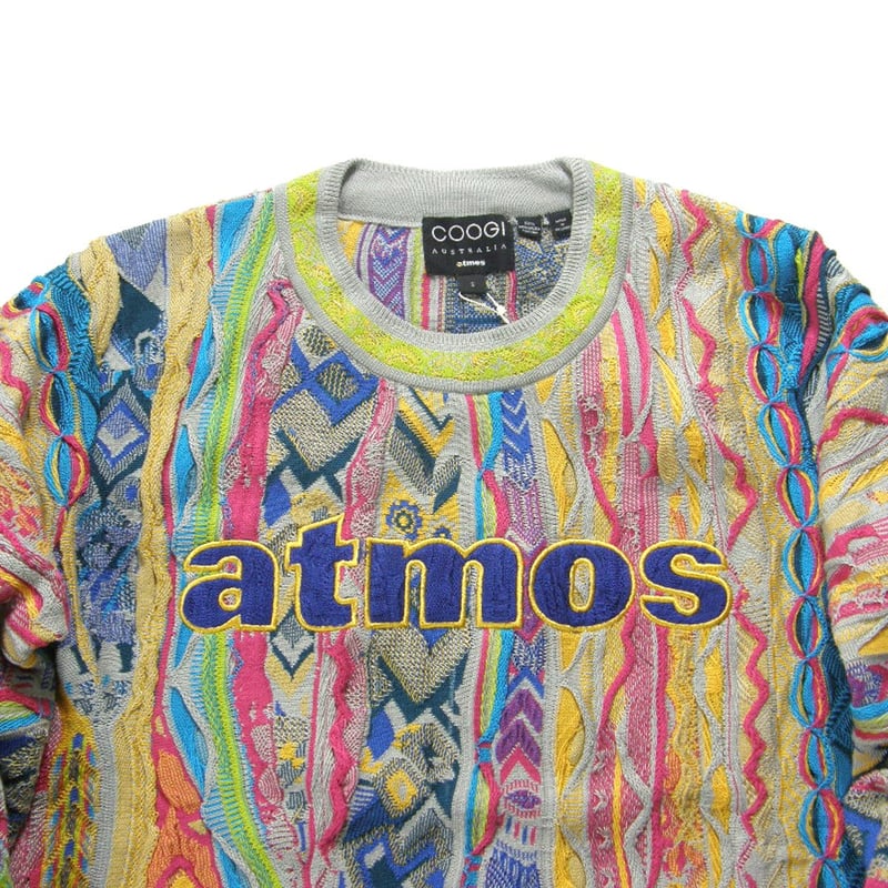 COOGI × atmos ／ クージー × アトモス A$AP YAMS コットンニット マ