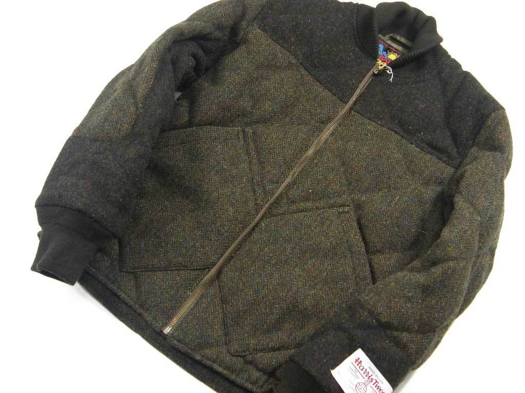 エディーバウアー　ハリスツイード　ジャケット 70s 黒タグ前期 EddieBauer HarrisTweedJacket MADE IN USA 70