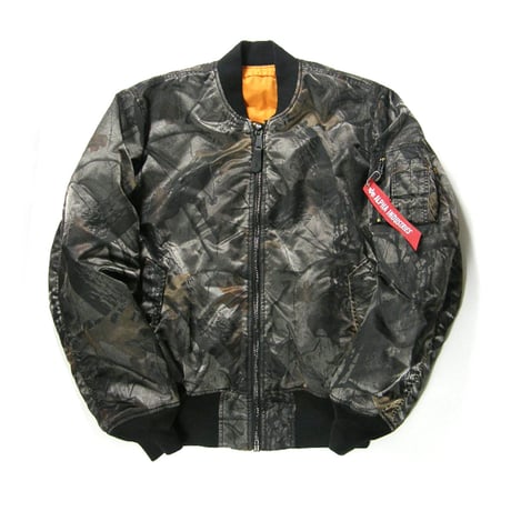 ALPHA INDUSTRIES ／ アルファインダストリーズ　US CORE SPEC フライトジャケット MA-1 リアルツリーカモ ｜ 秋冬　（No.370546）