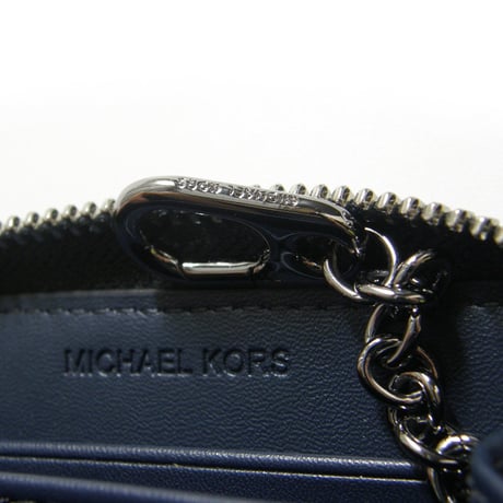 MICHAEL KORS ／ マイケルコース　コンパクト財布 COOPER ミニウォレット コインケース カードケース ネイビー ｜ オールシーズン　（No.360298）