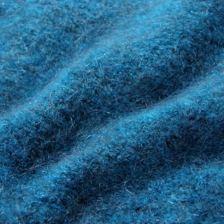 FILIPPO DE LAURENTIIS ／ フィリッポデローレンティス　ニット イタリア製 superkid mohair 稀少 スーパーキッドッモヘア セーター ブルー ｜ 秋冬　360596