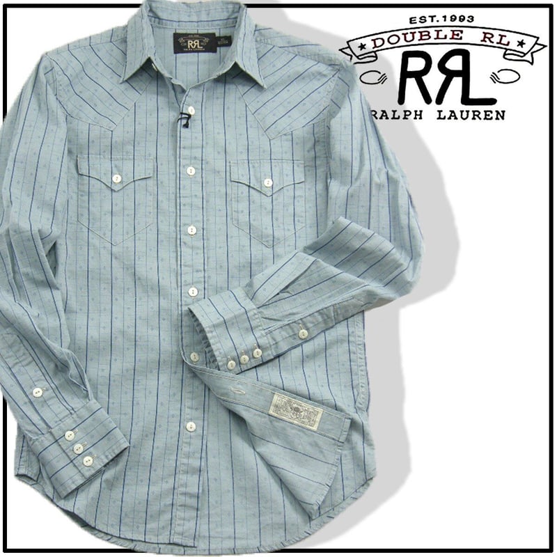 RRL / ダブルアールエル 長袖 シャツ ヴィンテージ加工 コットン RRL / ダブルアールエル 長袖 シャツ ヴィンテージ加工 コットン