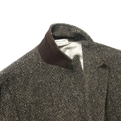 Mr.Rick Tailor ／ ミスターリックテイラー　チェスターコート イタリア製 ウール ツイード コート ｜ 秋冬　（No.260418）