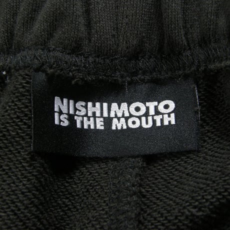 NISHIMOTO IS THE MOUTH ／ ニシモトイズザマウス　ヘビーウェイト スウェットパンツ ブラック ｜ オールシーズン　（No.370792）