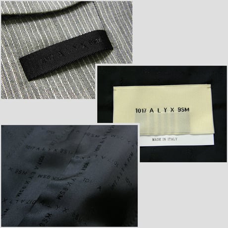 1017 ALYX 9SM ／ アリクス　ロング ジャケット イタリア製 コート ロングジャケット グレー ｜ 春 秋冬　（No.353052）