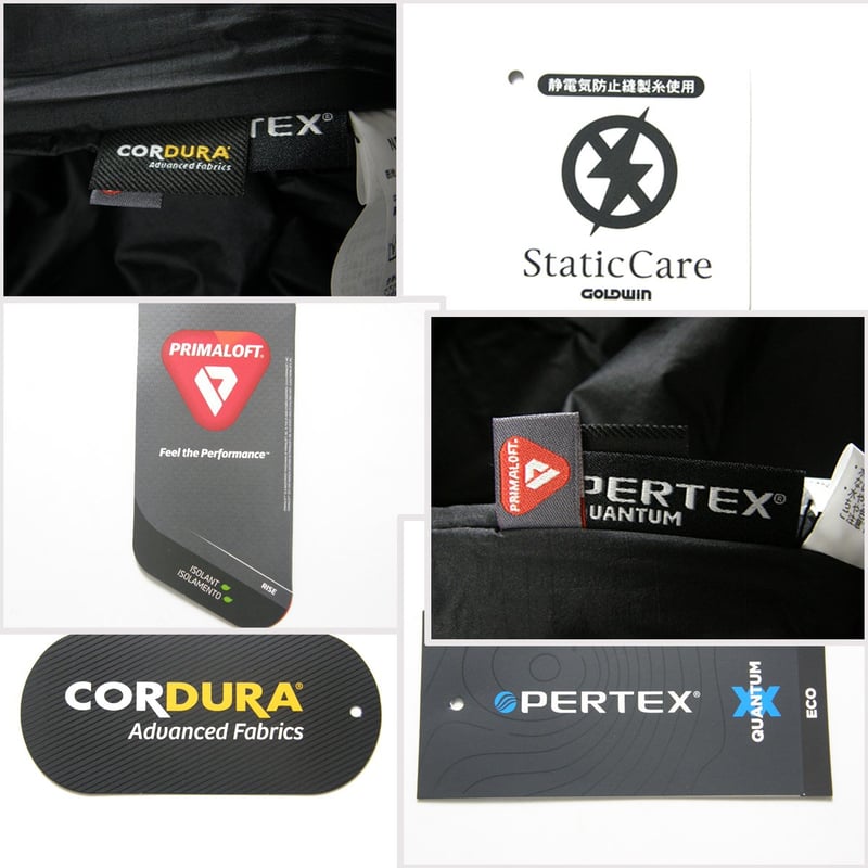 THE NORTH FACE × PERTEX × PRIMALOFT × CORDURA / THE NORTH FACE × PERTEX × PRIMALOFT × CORDURA /