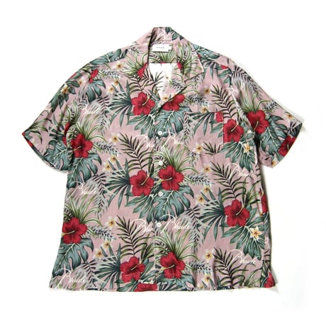 RHUDE ／ ルード　ボタニカル アロハシャツ アメリカ製 オープンカラー 半袖シャツ ハワイアンシャツ ｜ 春夏　（No.352711）
