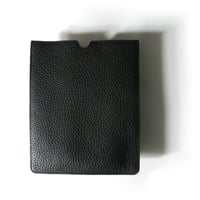 JEANPAULKNOTT ／ ジャンポールノット　A5サイズ iPad タブレット ケース カーフレザー グレイン エンボス ブラック ｜ オールシーズン　（No.280364）
