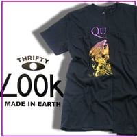 THRIFTY LOOK ／ スリフティールック　QUEEN フレディマーキュリー Tシャツ クイーン バンドT ロックT 半袖T リメイク 再構築 USED加工