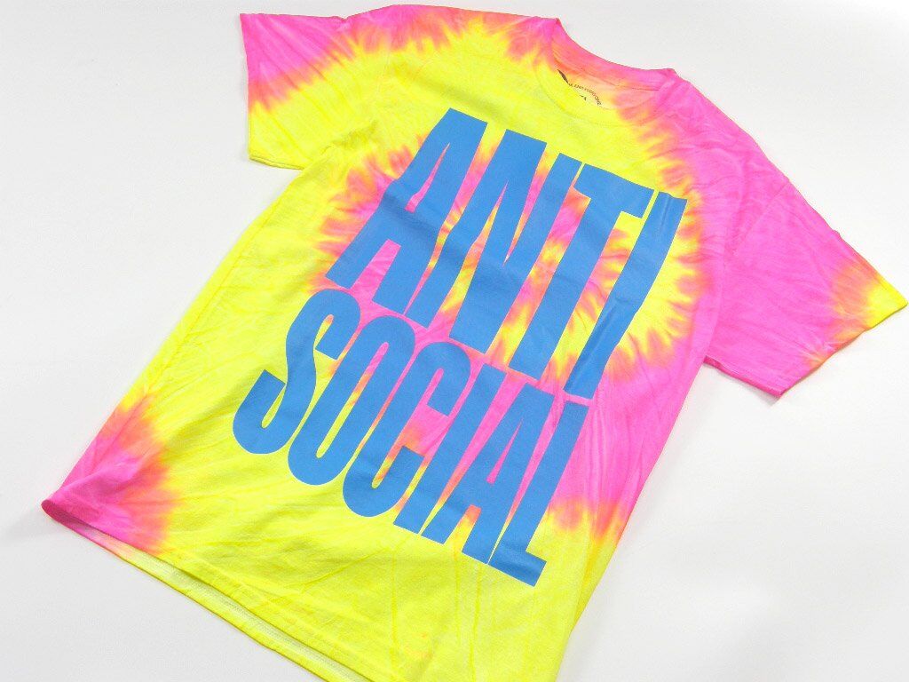 アンチソーシャルクラブ タイダイ Tシャツ 青 fit=scale-down,w=1200