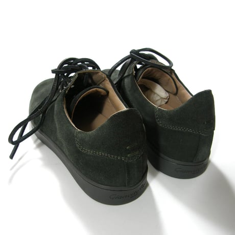 Gianvito Rossi ／ ジャンヴィトロッシ　スエード レザー スニーカー イタリア製 本革 シューズ グリーン ｜ オールシーズン　（No.280546）