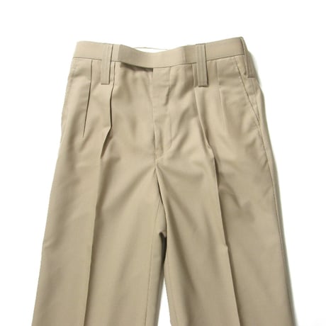 Fumiya Hirano THE TROUSERS × Harrisons ／ フミヤヒラノザトラウザーズ × ハリソンズ　Davis トラウザーズ 日本製 パンツ ベージュ ｜ 春夏　370821