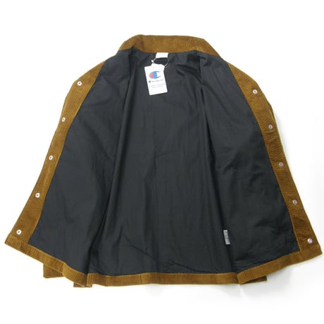 Champion ／ チャンピオン　コーデュロイ コーチジャケット アウター ブルゾン 茶 ブラウン ｜ 秋冬　（No.351775）