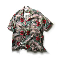 RHUDE ／ ルード　ボタニカル アロハシャツ アメリカ製 オープンカラー 半袖シャツ ハワイアンシャツ ｜ 春夏　（No.352711）